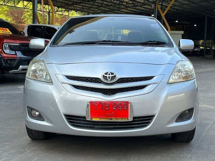 Toyota Vios 2008 1.5 J Sedan เบนซิน ไม่ติดแก๊ส เกียร์ธรรมดา บรอนซ์เงิน รูปที่ 3