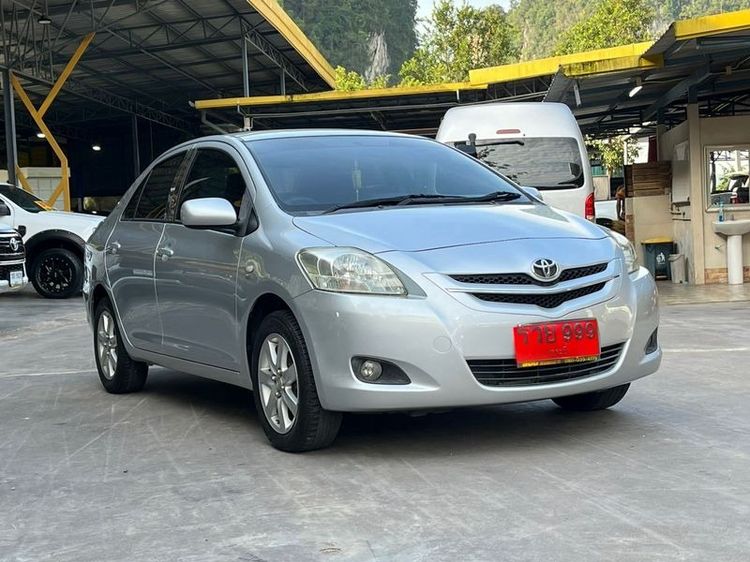 Toyota Vios 2008 1.5 J Sedan เบนซิน ไม่ติดแก๊ส เกียร์ธรรมดา บรอนซ์เงิน รูปที่ 4