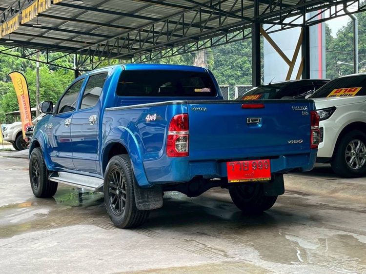 Toyota Hilux Vigo 2005 3.0 G Pickup ดีเซล ไม่ติดแก๊ส เกียร์ธรรมดา น้ำเงิน รูปที่ 4