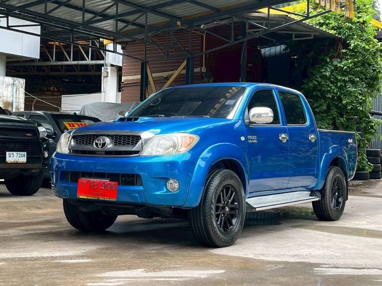 รถ Toyota Hilux Vigo 3.0 G สี น้ำเงิน