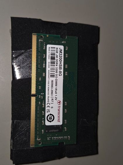 ที่เก็บข้อมูลและเมมโมรี่การ์ด Ram Transcend  DDR4