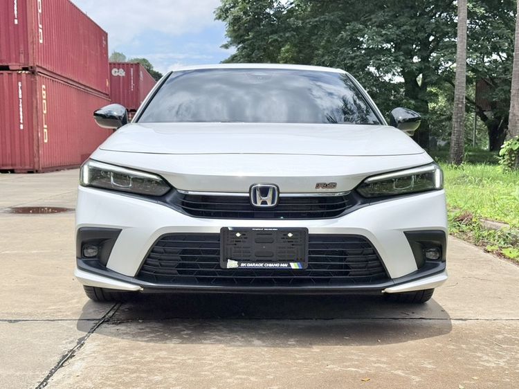 Honda Civic 2023 2.0 eHEV RS Sedan ไฮบริด เกียร์อัตโนมัติ ขาว รูปที่ 2