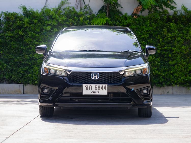 Honda City 2024 1.5 e:HEV SV Sedan ไฮบริด ไม่ติดแก๊ส เกียร์อัตโนมัติ ดำ รูปที่ 2