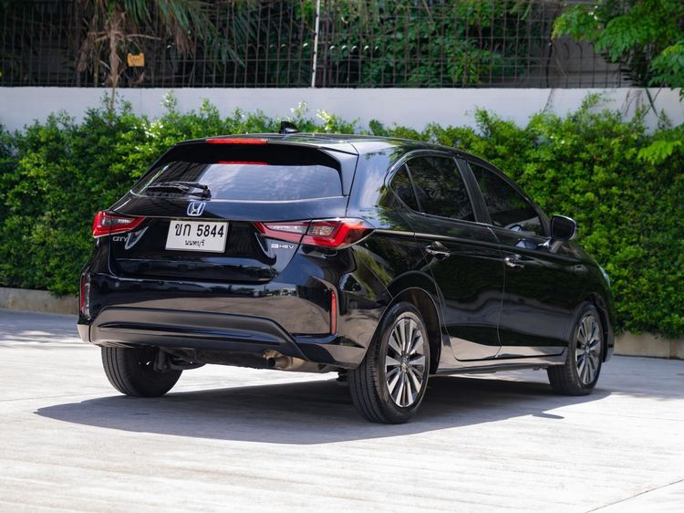 Honda City 2024 1.5 e:HEV SV Sedan ไฮบริด ไม่ติดแก๊ส เกียร์อัตโนมัติ ดำ รูปที่ 4
