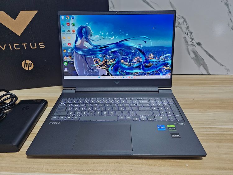 VICTUS HyperX i7-14650HX+rtx4070 8Gb+Ram32ddr5+16.1" 2.5K IPS165HzM.2 1Tbประกันศุนย์ 