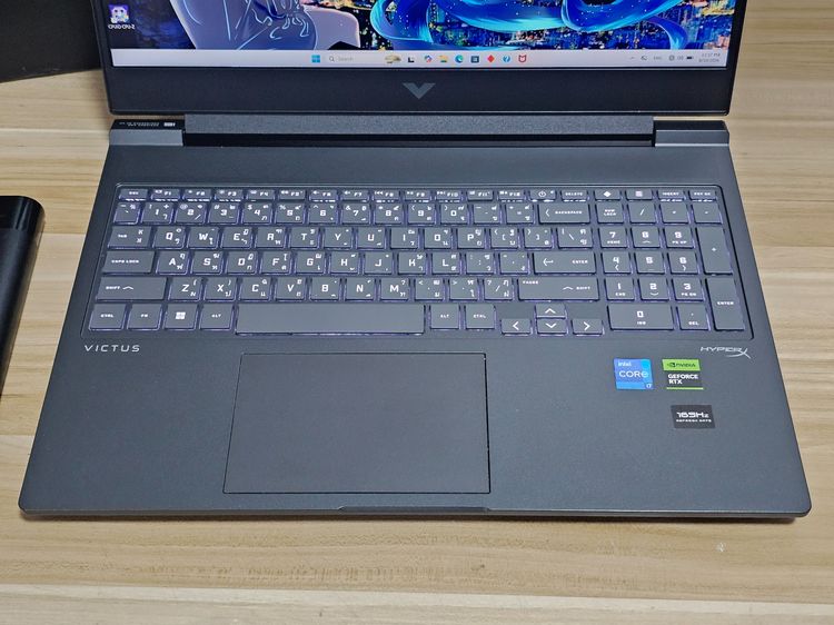 VICTUS HyperX i7-14650HX+rtx4070 8Gb+Ram32ddr5+16.1" 2.5K IPS165HzM.2 1Tbประกันศุนย์  รูปที่ 3