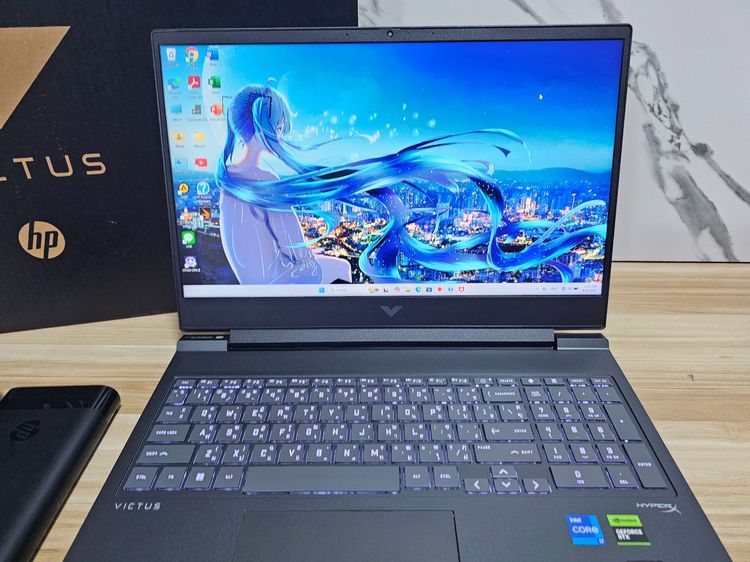 VICTUS HyperX i7-14650HX+rtx4070 8Gb+Ram32ddr5+16.1" 2.5K IPS165HzM.2 1Tbประกันศุนย์  รูปที่ 2