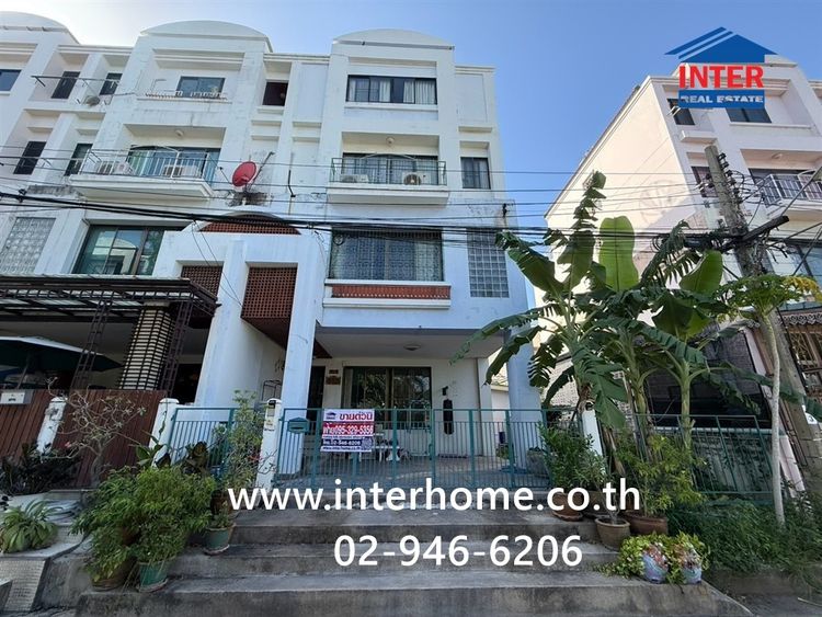 ทาวน์เฮ้าส์ 4.5 ชั้น 37.5 ตร.ว หมู่บ้านศรีนครินทร์ แกรนด์โฮม ซอยสุภาพงษ์1 ถนนศรีนครินทร์ ถนนซอยศรีนครินทร์38 เขตประเวศ กรุงเทพมหานคร