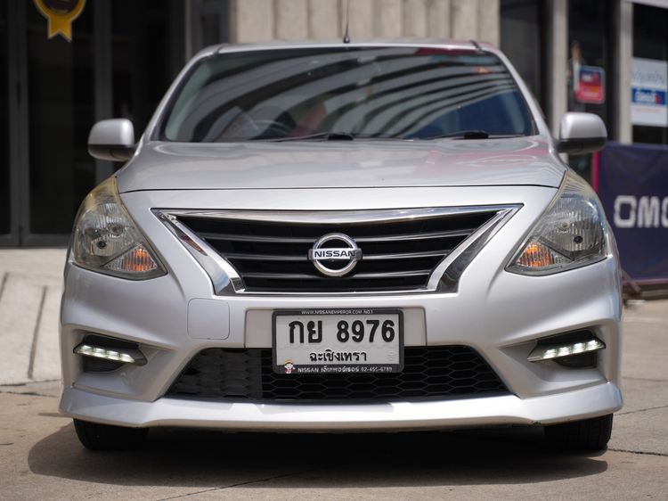 Nissan Almera 2018 1.2 E Sportech Sedan เบนซิน ไม่ติดแก๊ส เกียร์อัตโนมัติ บรอนซ์เงิน รูปที่ 2