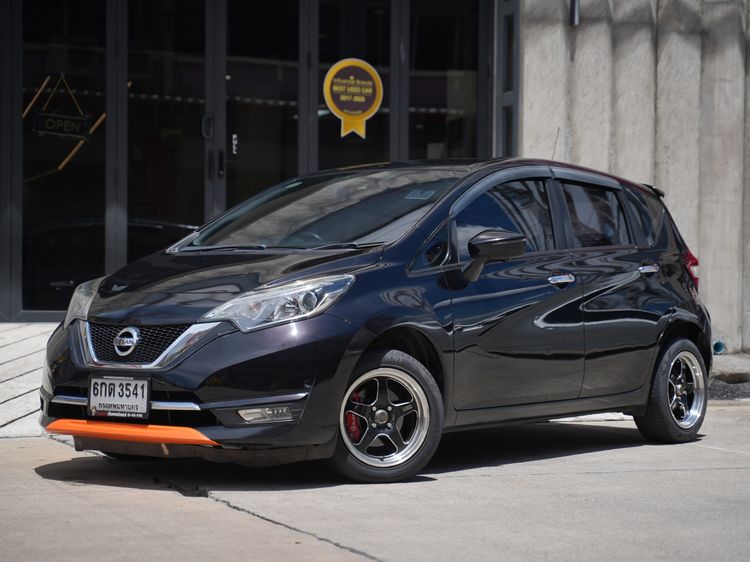 Nissan Note 2017 1.2 VL Sedan เบนซิน ไม่ติดแก๊ส เกียร์อัตโนมัติ ดำ