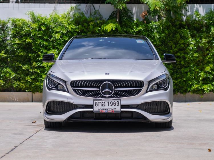 Mercedes-Benz CLA-Class 2019 CLA250 AMG Sedan เบนซิน ไม่ติดแก๊ส เกียร์อัตโนมัติ เงิน รูปที่ 2