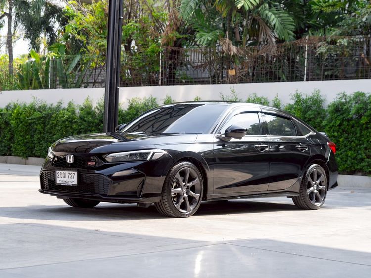 Honda Civic 2025 2.0 eHEV RS Sedan ไฮบริด ไม่ติดแก๊ส เกียร์อัตโนมัติ ดำ รูปที่ 3