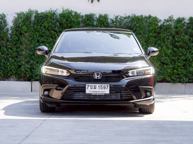 Honda Civic 2022 1.5 Turbo EL Sedan เบนซิน ไม่ติดแก๊ส เกียร์อัตโนมัติ ดำ รูปที่ 2