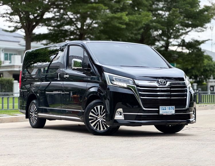 Toyota Majesty 2022 2.8 Grand Van ดีเซล ไม่ติดแก๊ส เกียร์อัตโนมัติ ดำ รูปที่ 3
