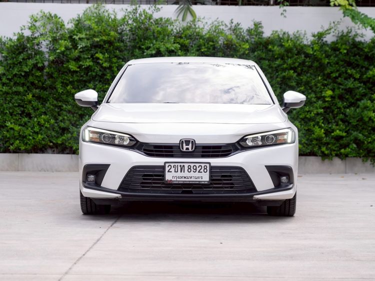 Honda Civic 2021 1.5 EL+ Sedan เบนซิน ไม่ติดแก๊ส เกียร์อัตโนมัติ ขาว รูปที่ 2