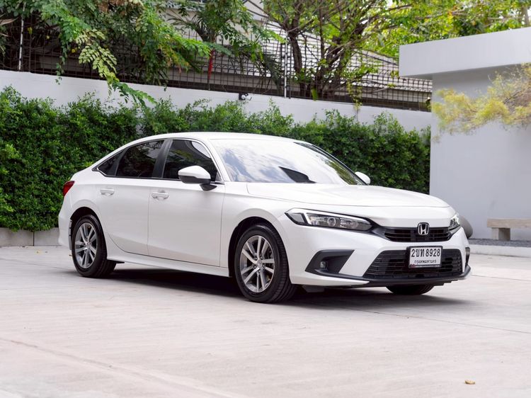 Honda Civic 2021 1.5 EL+ Sedan เบนซิน ไม่ติดแก๊ส เกียร์อัตโนมัติ ขาว