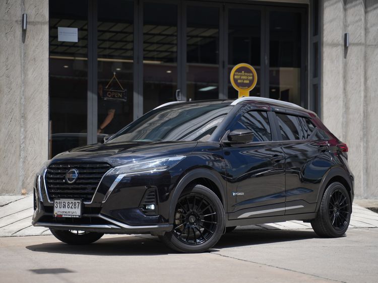 Nissan Kicks 2022 1.2 VL Utility-car เบนซิน ไม่ติดแก๊ส เกียร์อัตโนมัติ ดำ