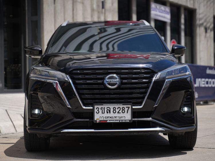 Nissan Kicks 2022 1.2 VL Utility-car เบนซิน ไม่ติดแก๊ส เกียร์อัตโนมัติ ดำ รูปที่ 4
