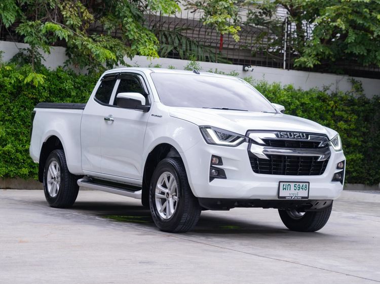 Isuzu D-MAX 2020 1.9 Hi-Lander Z Pickup ดีเซล ไม่ติดแก๊ส เกียร์อัตโนมัติ ขาว