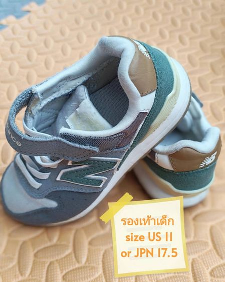 New Balance 996 Kids สําหรับเด็กผู้ชาย Size US 11 JPN 17.5 รูปที่ 3