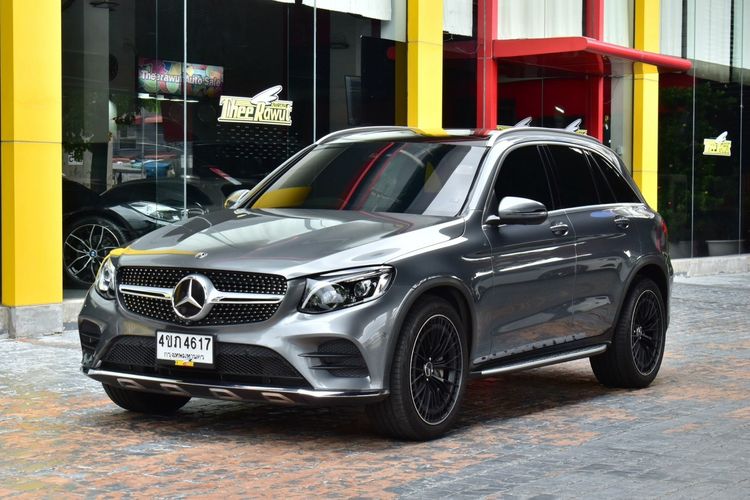 Mercedes-Benz GLC-Class 2019 GLC250d Utility-car ดีเซล ไม่ติดแก๊ส เกียร์อัตโนมัติ เทา