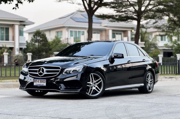 Mercedes-Benz E-Class 2015 E300 2.2 BlueTEC Hybrid AMG Dynamic Van Hybrid (Diesel) ไม่ติดแก๊ส เกียร์อัตโนมัติ ดำ