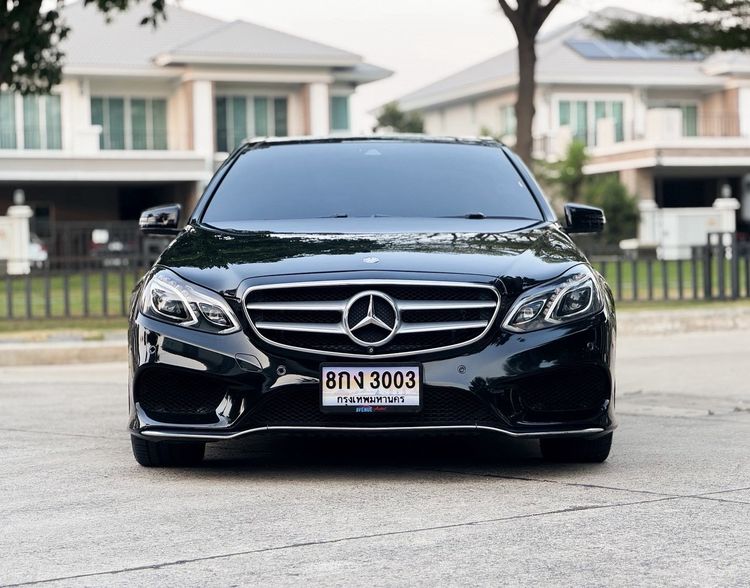 Mercedes-Benz E-Class 2015 E300 2.2 BlueTEC Hybrid AMG Dynamic Van Hybrid (Diesel) ไม่ติดแก๊ส เกียร์อัตโนมัติ ดำ รูปที่ 2