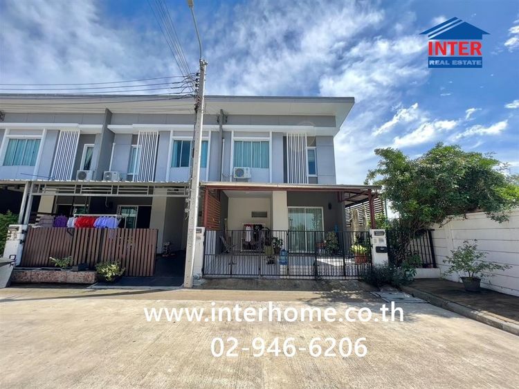 ทาวน์โฮม 2 ชั้น 24.6 ตร.ว. หมู่บ้านพฤกษาวิลล์ รามอินทรา-พระยาสุเรนทร์ ซอยสุเหร่าคลองหนึ่ง13 ถนนรามอินทรา ถนนพระยาสุเรนทร์ เขตคลองสามวา