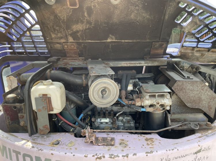 รถแบคโฮ SUMITOMO รุ่น SH75U-2  ขนาด 7.5 ตัน  มีหัวกระแทกและบุ้งกี๋ รถเก่านอกนำเข้า รูปที่ 10