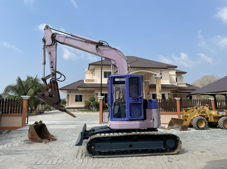 รถแบคโฮ SUMITOMO รุ่น SH75U-2  ขนาด 7.5 ตัน  มีหัวกระแทกและบุ้งกี๋ รถเก่านอกนำเข้า รูปที่ 3