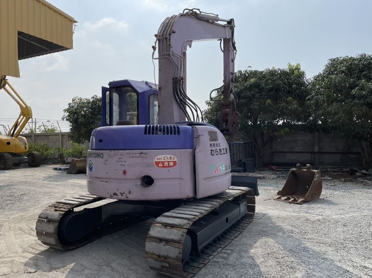 รถแบคโฮ SUMITOMO รุ่น SH75U-2  ขนาด 7.5 ตัน  มีหัวกระแทกและบุ้งกี๋ รถเก่านอกนำเข้า รูปที่ 6