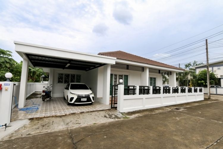 🏠ขายบ้านเดี่ยว ชั้นเดียวหลังใหญ่พื้นที่กว้าง ในโครงการอยู่ดีมีสุข9 โซนวาริน🏠