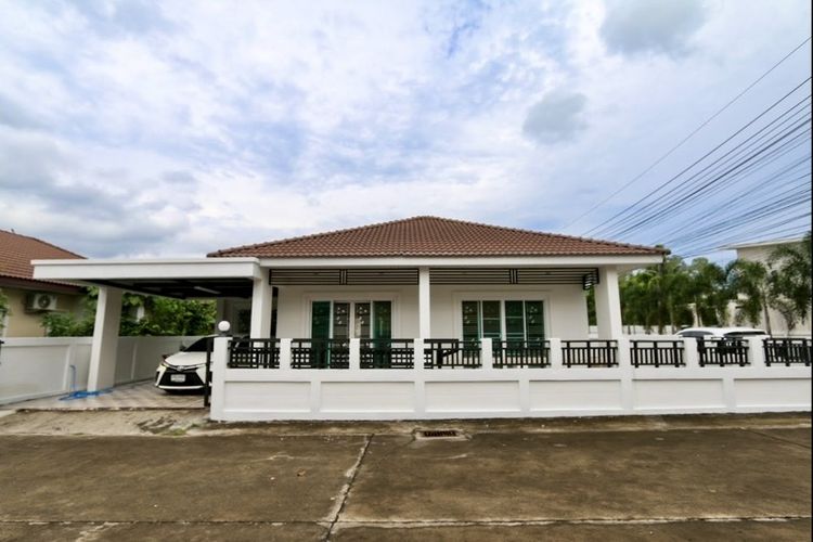 🏠ขายบ้านเดี่ยว ชั้นเดียวหลังใหญ่พื้นที่กว้าง ในโครงการอยู่ดีมีสุข9 โซนวาริน🏠 รูปที่ 2