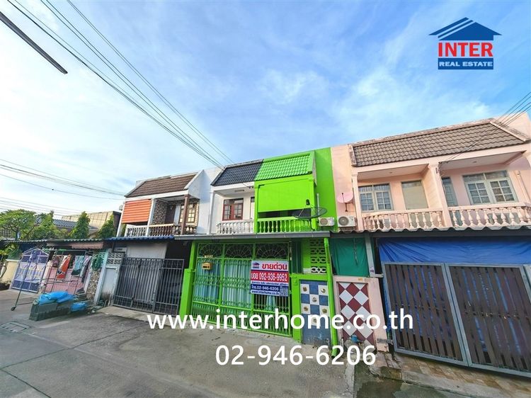 ทาวน์เฮ้าส์ 2 ชั้น 16 ตร.ว. หมู่บ้านเทพประทาน วิลเลจ ใกล้วัดศรีเรืองบุญ ถนนกาญจนาภิเษก ถนนปลายบาง บางกรวย นนทบุรี