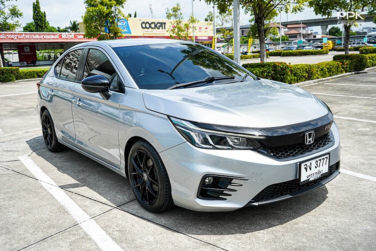 Honda City 2021 1.0 SV Sedan เบนซิน ไม่ติดแก๊ส เกียร์อัตโนมัติ เทา รูปที่ 3