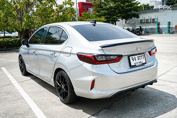 Honda City 2021 1.0 SV Sedan เบนซิน ไม่ติดแก๊ส เกียร์อัตโนมัติ เทา รูปที่ 4