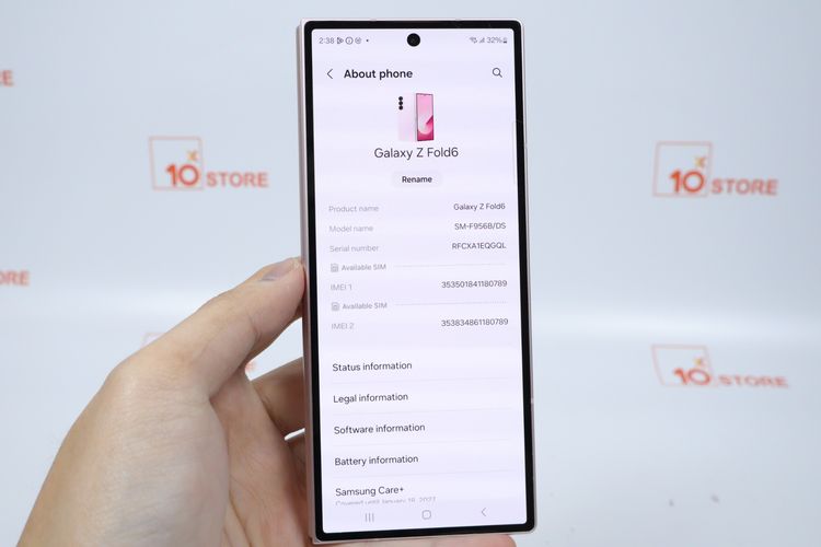 Samsung Galaxy Z Fold 6 12.512GB  รูปที่ 2