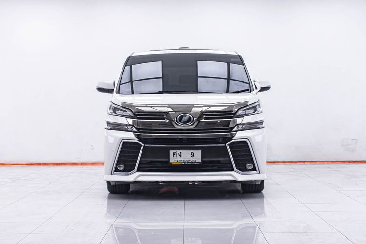 Toyota Vellfire 2016 2.5 Z G Edition Utility-car เบนซิน ไม่ติดแก๊ส เกียร์อัตโนมัติ ขาว รูปที่ 4