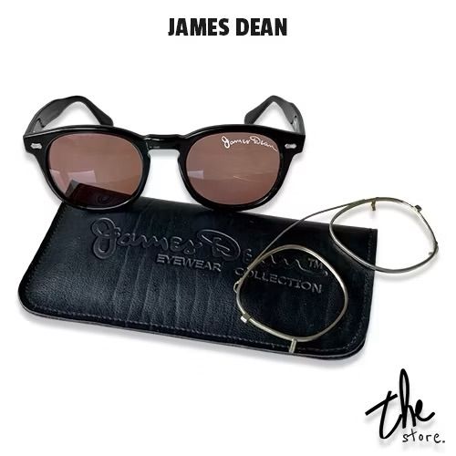 James Dean แว่นตากันแดด จากแบรนด์ Shady Character NYC มาพร้อมกับคลิปออนและซองหนังสีดำ รูปที่ 2
