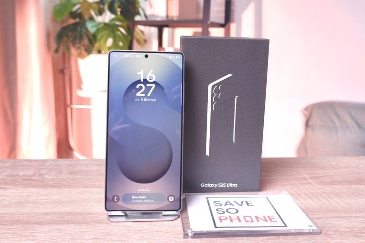 Samsung Galaxy S25 Ultra 12+256GB สี Titanium Silverblue เครื่องสวย ราคาเพียง 24,900.- มีประกันร้าน 60วัน รูปที่ 2