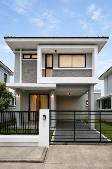 อื่นๆ ตกแต่งครบ HOUSE for SALE อุไรวรรณบ้านเดี่ยว สไตล์โมเดิร์น 2ชั้น พร้อมเข้าอยู่