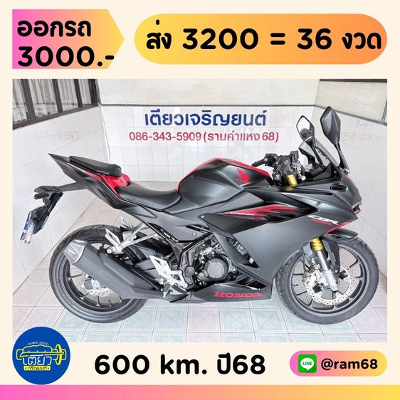 2025 Honda CBR150 ABS  1 คัน  เริ่มต้น 69900.-