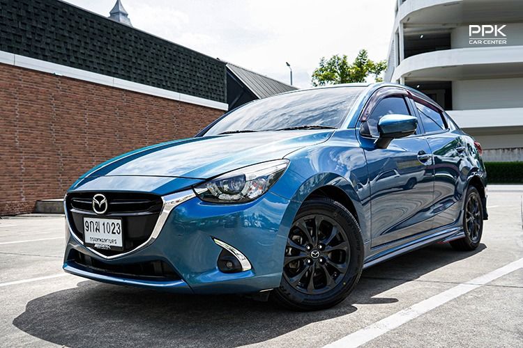 Mazda Mazda 2 2019 1.3 High Connect Sedan เบนซิน ไม่ติดแก๊ส เกียร์อัตโนมัติ น้ำเงิน
