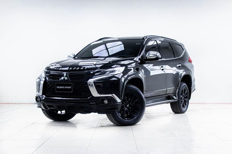 Mitsubishi Pajero Sport 2019 2.4 GT Premium Elite Edition 4WD Utility-car ดีเซล ไม่ติดแก๊ส เกียร์อัตโนมัติ ดำ