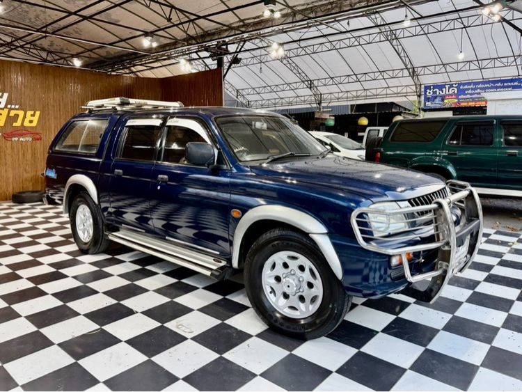 Mitsubishi Strada Grandis 2001 2.8 Grandis GLS 4WD Pickup ดีเซล ไม่ติดแก๊ส เกียร์ธรรมดา น้ำเงิน