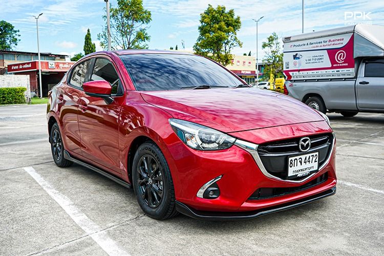 Mazda Mazda 2 2019 1.3 High Connect Sedan เบนซิน ไม่ติดแก๊ส เกียร์อัตโนมัติ แดง รูปที่ 3