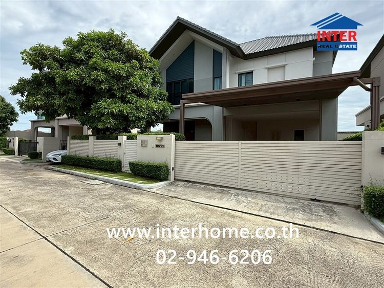 บ้านเดี่ยว 2 ชั้น 75.3 ตร.ว. หมู่บ้านบางกอกบูเลอวาร์ด เวสต์เกต ใกล้ห้างเซ็ลทรัลเวสต์เกต ถนนบางกรวย-ไทรน้อย ถนนกาญจนาภิเษก บางบัวทอง นนทบุรี รูปที่ 2