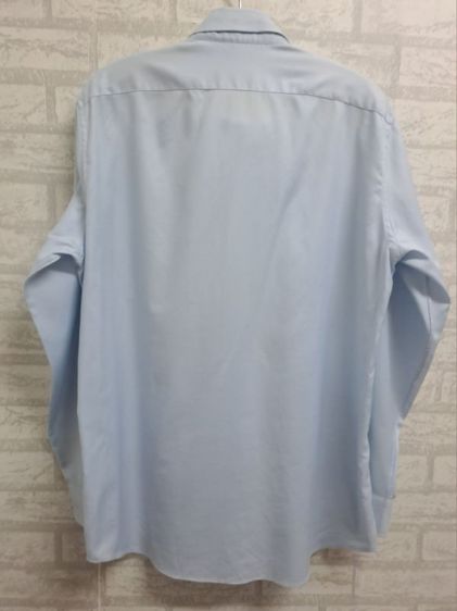 เสื้อเชิ้ตแขนยาวสีฟ้า แบรนด์ Uniqlo‼️ รูปที่ 2