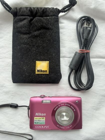กล้อง Nikon Coolpix S3300 สาย Y2K รูปที่ 2