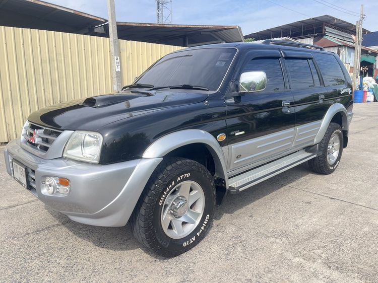 Mitsubishi G-WAGON 2003 รุ่นย่อยอื่นๆ Utility-car ดีเซล ไม่ติดแก๊ส เกียร์อัตโนมัติ ดำ